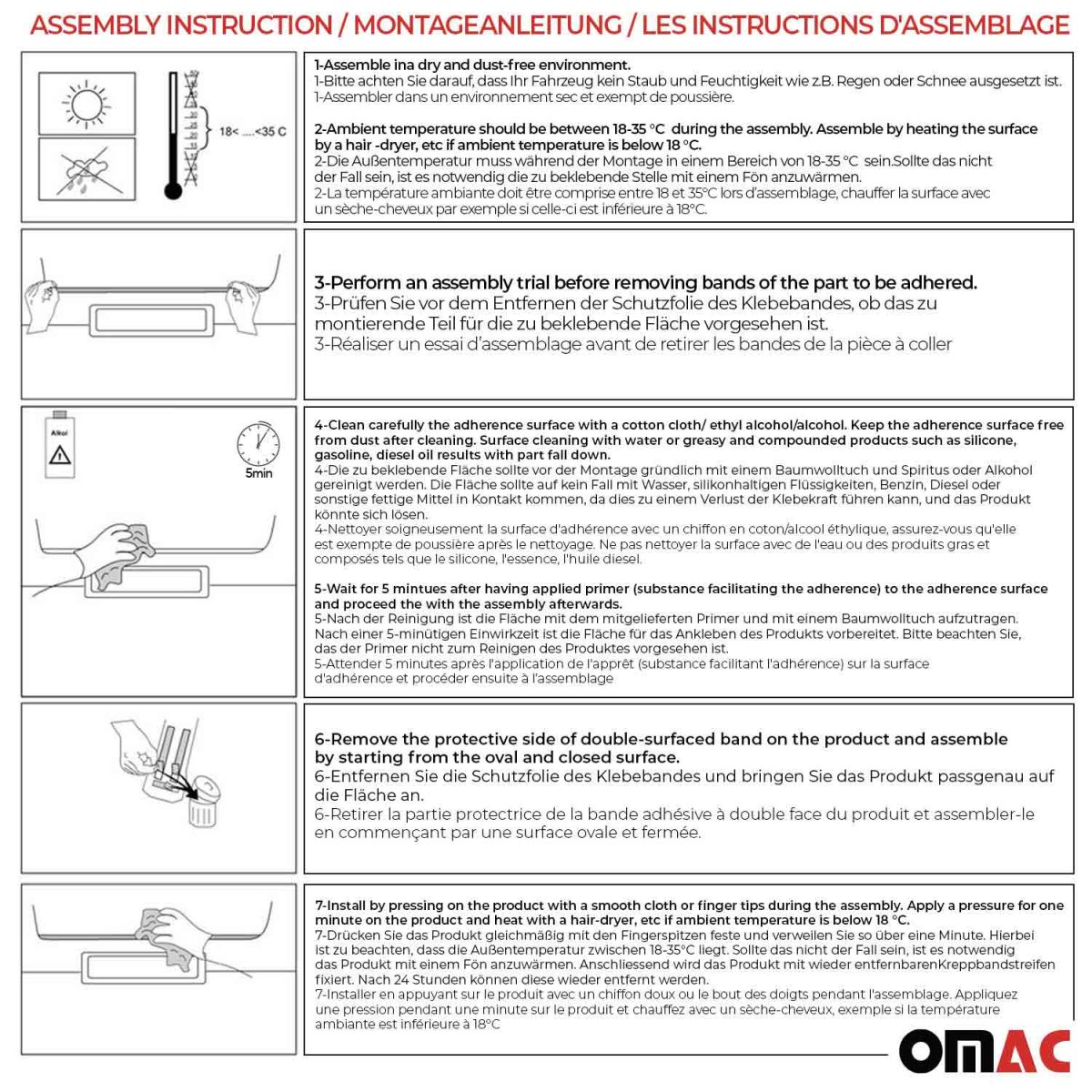 Buick Encore GX Tailgate Trim - Omac - S.Steel - Gloss Silver - '20-'25